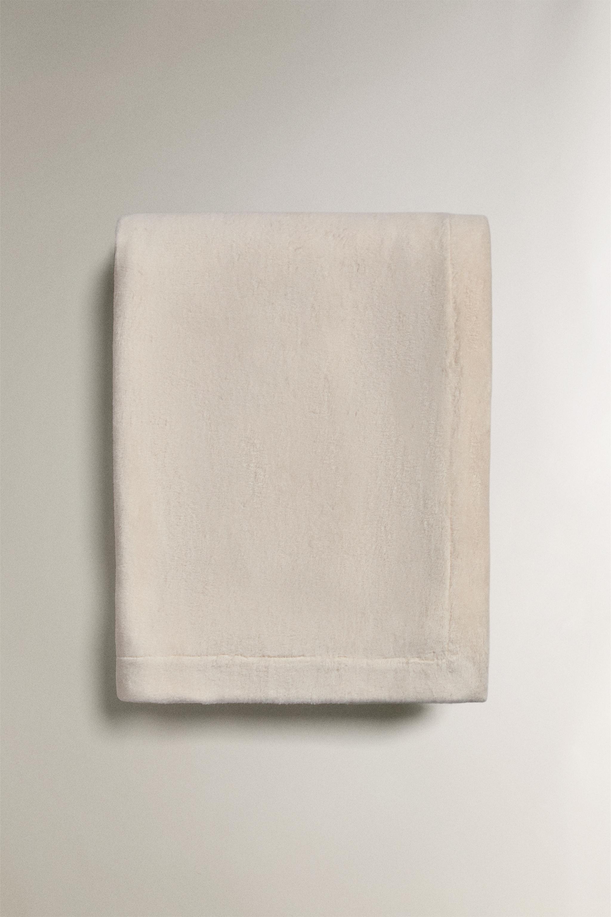 COUVERTURE UNIE COTON